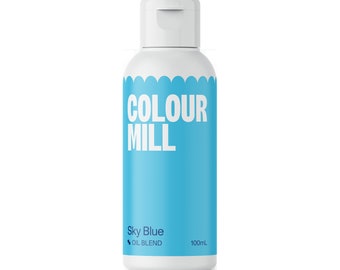 Sky Blue Colour Mill Oil-Based Food Color 100ml