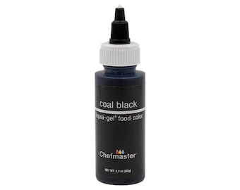 Chefmaster Coal Black Liqua-Gel Food Color