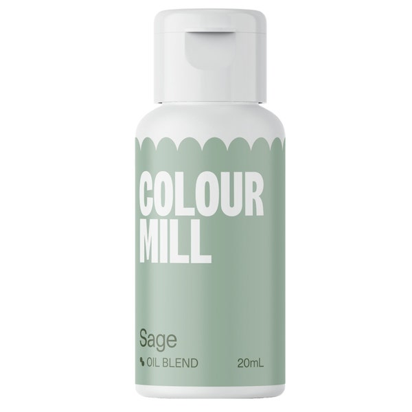 Sage Colour Mill Oil-Based Food Color 20ml