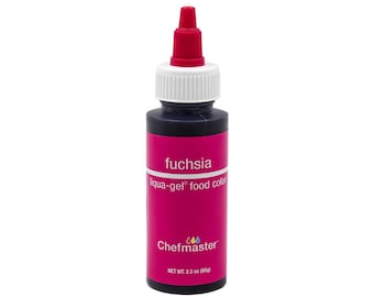 Chefmaster Fuchsia Liqua-Gel Food Color 2.3 oz
