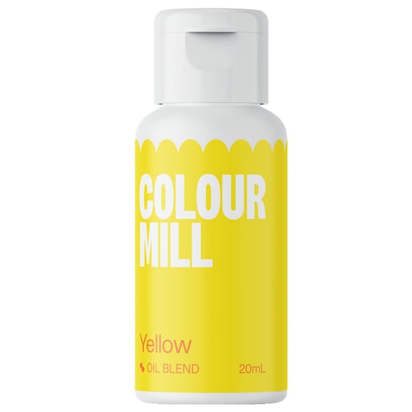 Yellow Colour Mill Oil-Based Food Color 20ml