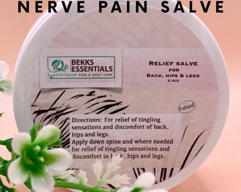 Relief Salve for Back, Hips, Discomfort