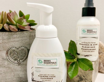 Tea Tree & Lavender Foaming Cleanser. Fight and Prevent Redness and Breakouts.