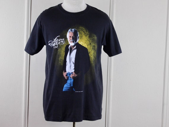 1989 Kenny Rogers Tee Shirt - Country Western N' a Bit of Rock N