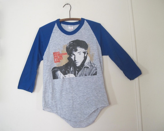 bruce springsteen baseball tee