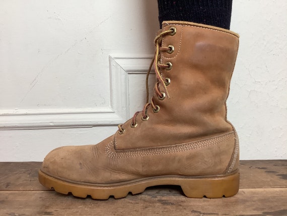 size 8 - vintage 1990s classic Timberland work Bo… - image 5