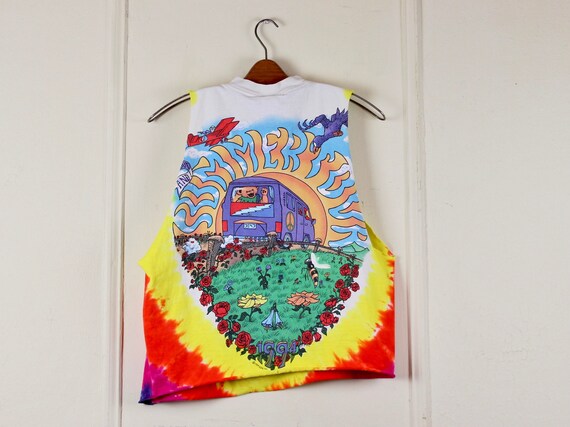 vintage 90's GRATEFUL DEAD tie dye t shirt - 1994… - image 5