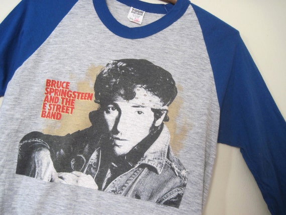 bruce springsteen baseball tee