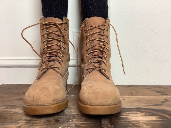 Size 8 - Vintage 1990s Classic Timberland Work Boots, Womens Size 8 - Vintage 1990s Classic Timberland Work Boots, Womens