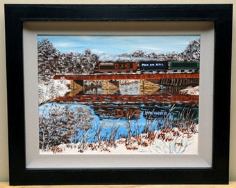 Train Over the Concord