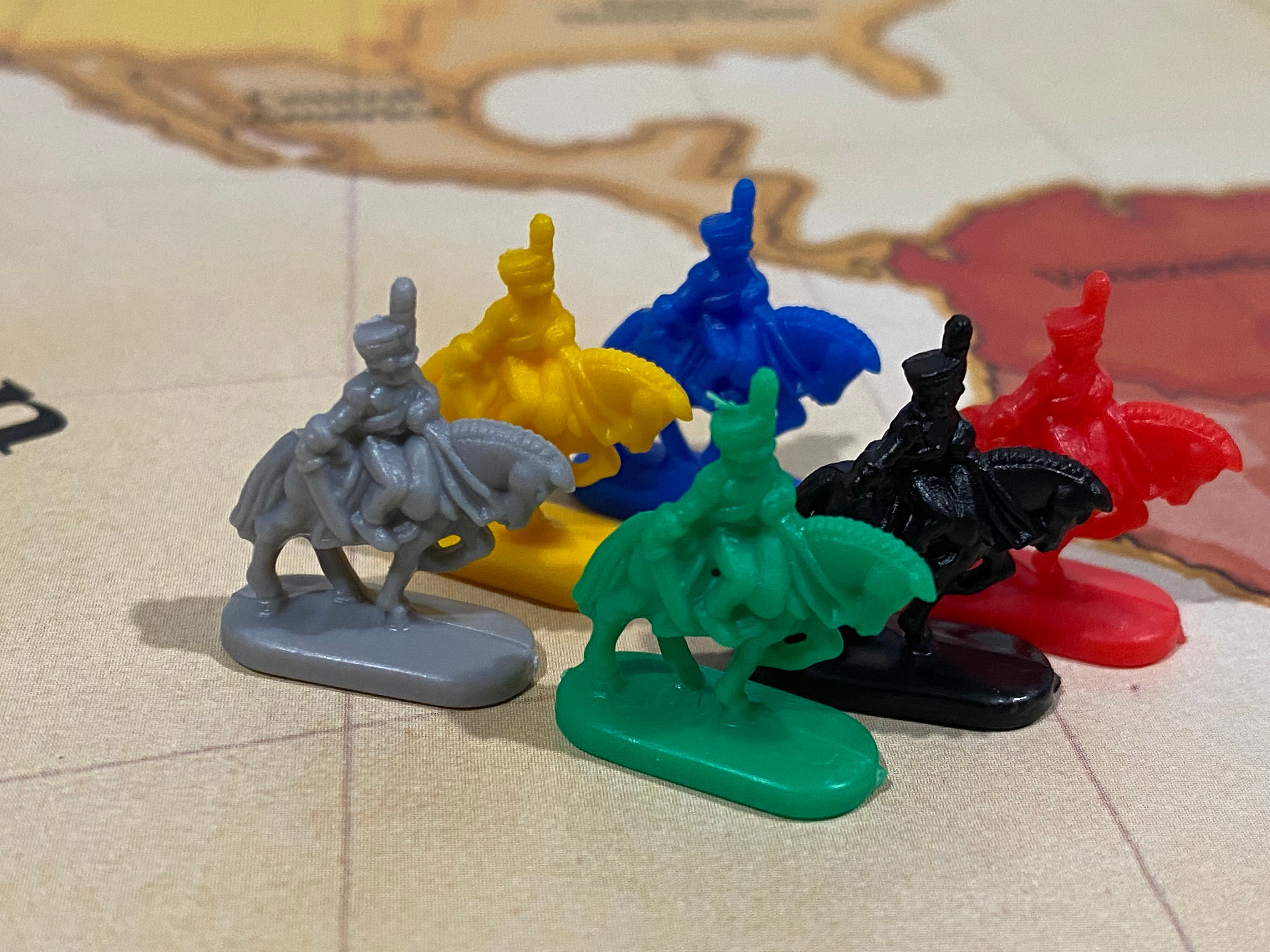 Game of Risk Game Tokens: Calvary Horse Soldiers Set of 8 - Etsy