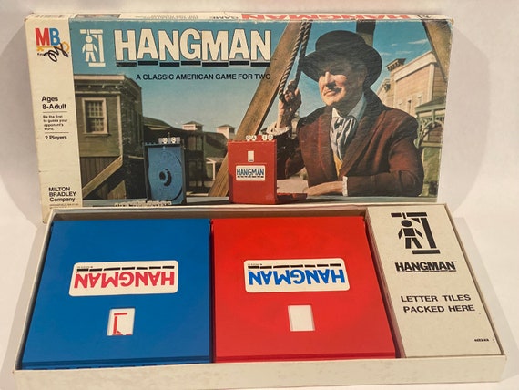 Vintage HANGMAN A Classic American Game for Two Complete