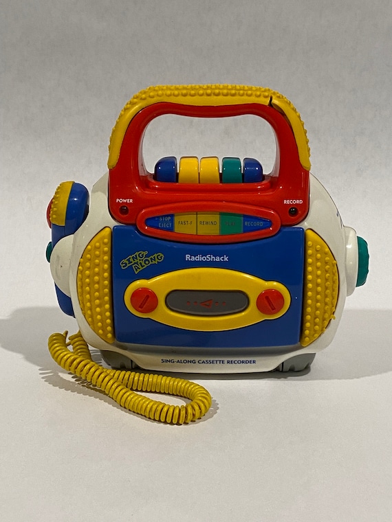 Vintage Radioshack Singalong Cassette Recorder Boombox Etsy India