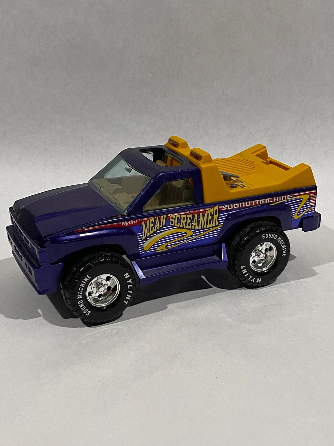 Vintage Nylint Diecast MEAN SCREAMER Sound Machine Purple Metallic 12 Truck Etsy