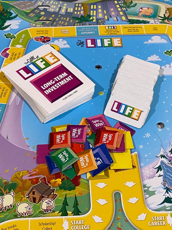 User manual Hasbro The Game of Life (English - 2 pages)