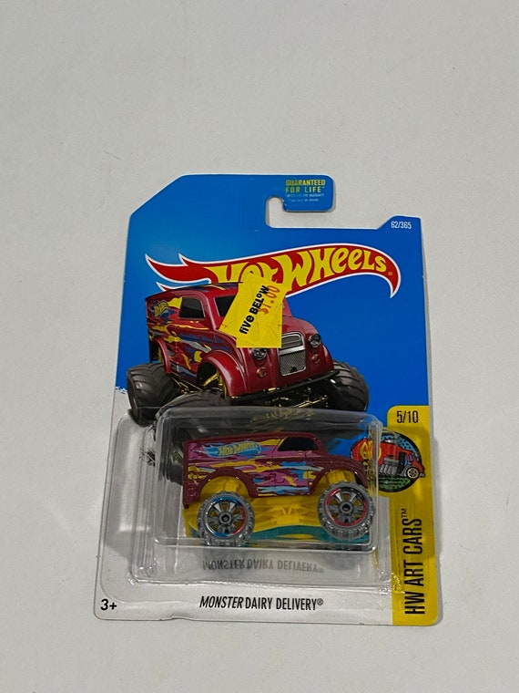 Original Hot Wheels Monster Suit Car 1/64 Diecast Model Car Toy