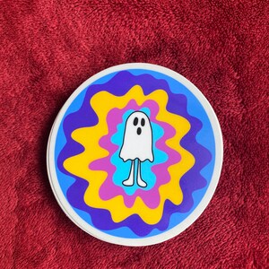 Spooky ghost Sticker