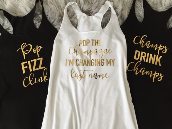 Pop the Champagne Tank Pop the Champagne Tank