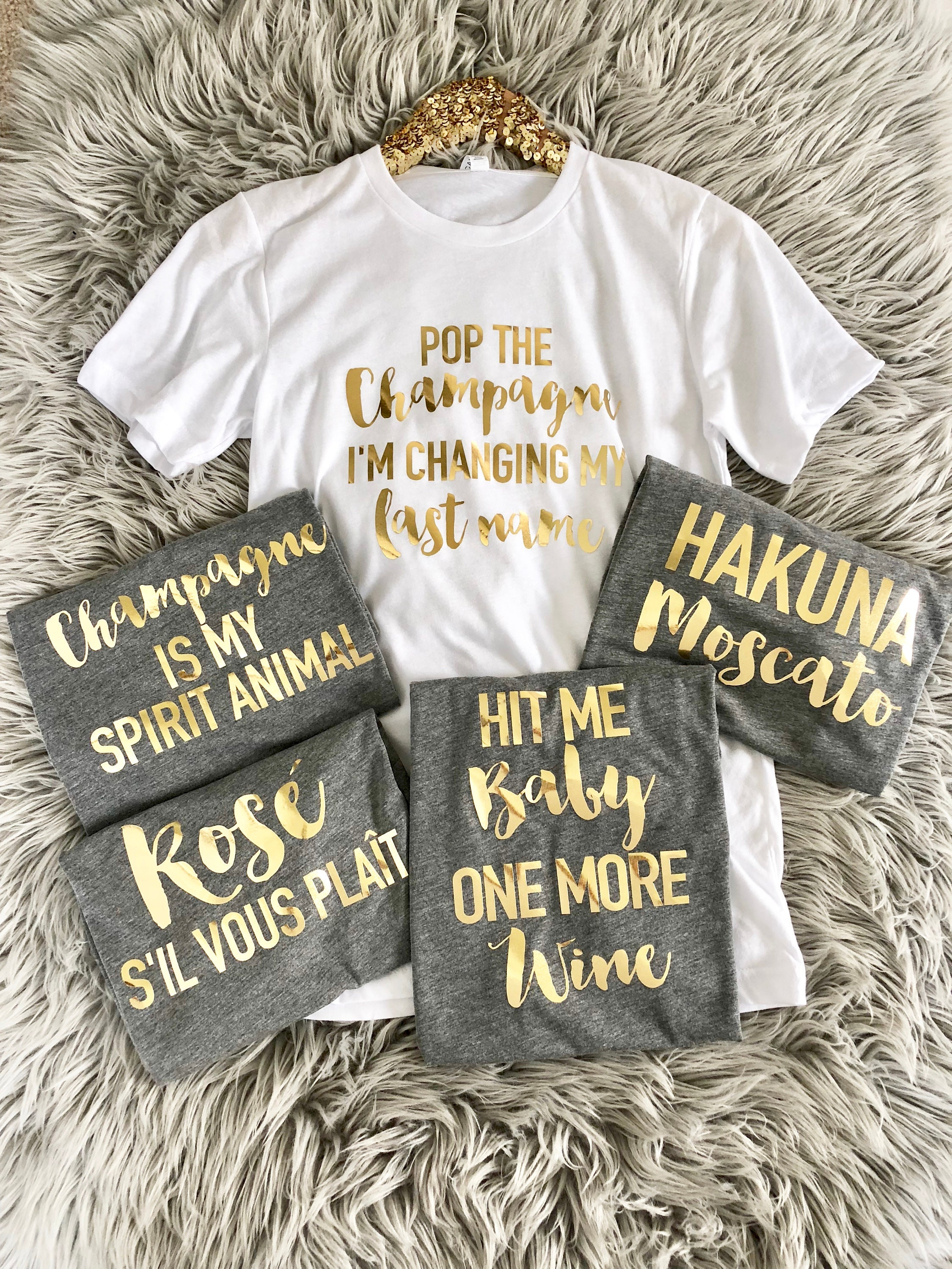 Bachelorette Party Shirts Wine 