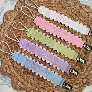 Personalized Pacifier Clips