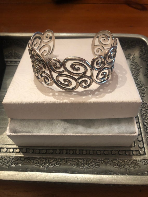 Sterling Silver Cuff Bracelet - image 2