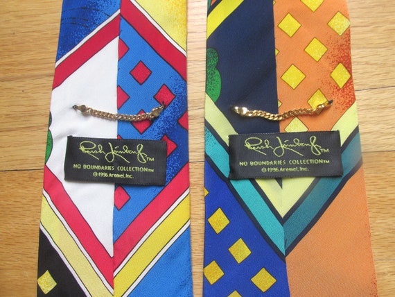 Rush Limbaugh vintage silk ties - matching set, g… - image 4