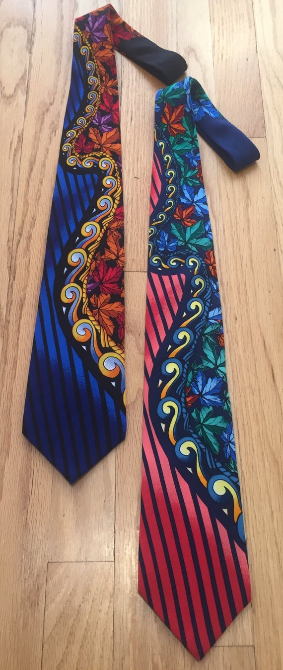 Rush Limbaugh vintage silk ties - matching set, au