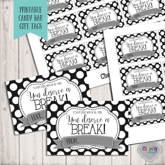 Handy image for you deserve a break printable Adaptable image intended for you deserve a break printable
