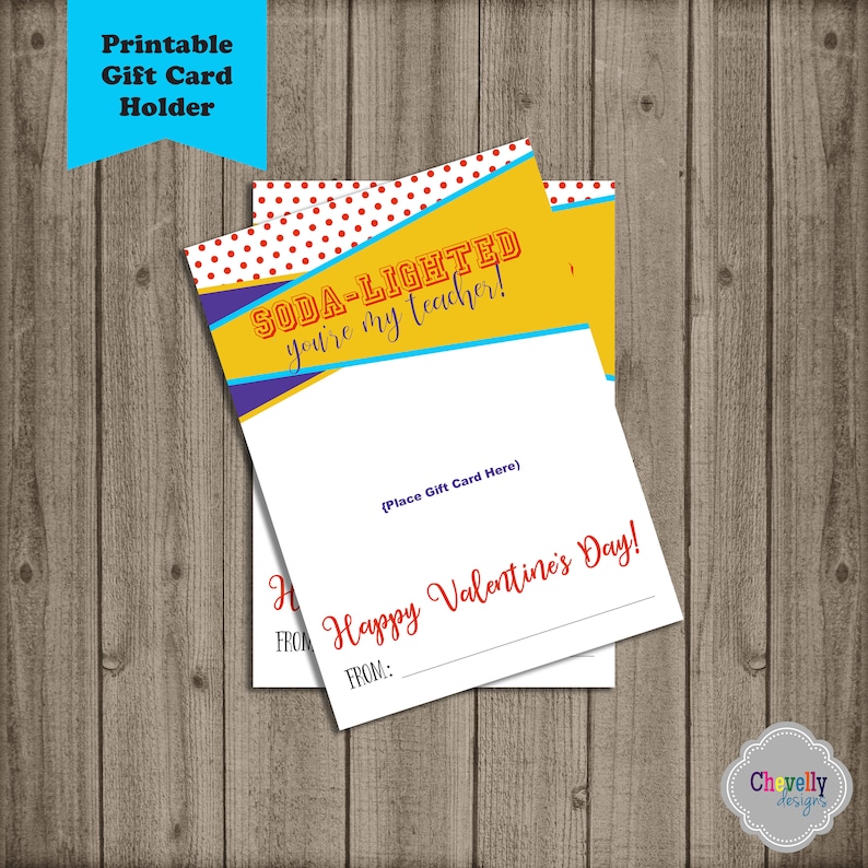 Prompt Obtain - SODA Trainer Valentine Present Card Printable - Val016 - present card holder, reward concept, valentine card, sonic, soda lighted picture relating to Sonic Gift Card Printable called Immediate Down load - SODA Instructor Valentine Present Card Printable - Val016 - present card holder, reward principle, valentine card, sonic, soda lighted