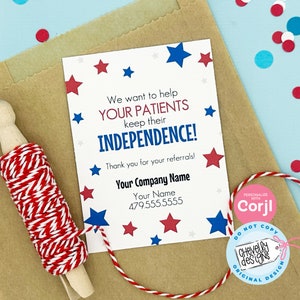 BEWERKBAAR - Keep Their Independence - Gift Tags voor verwijzing - patriottisch, 4 juli - afdrukbaar digitaal bestand HT450