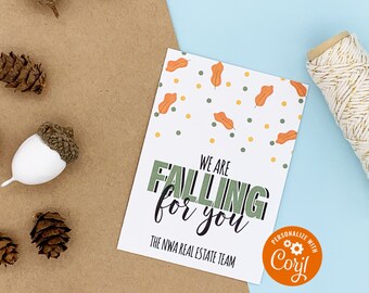 Editable - We are Falling For You - Gift Tags - Printable Digital File - HT302