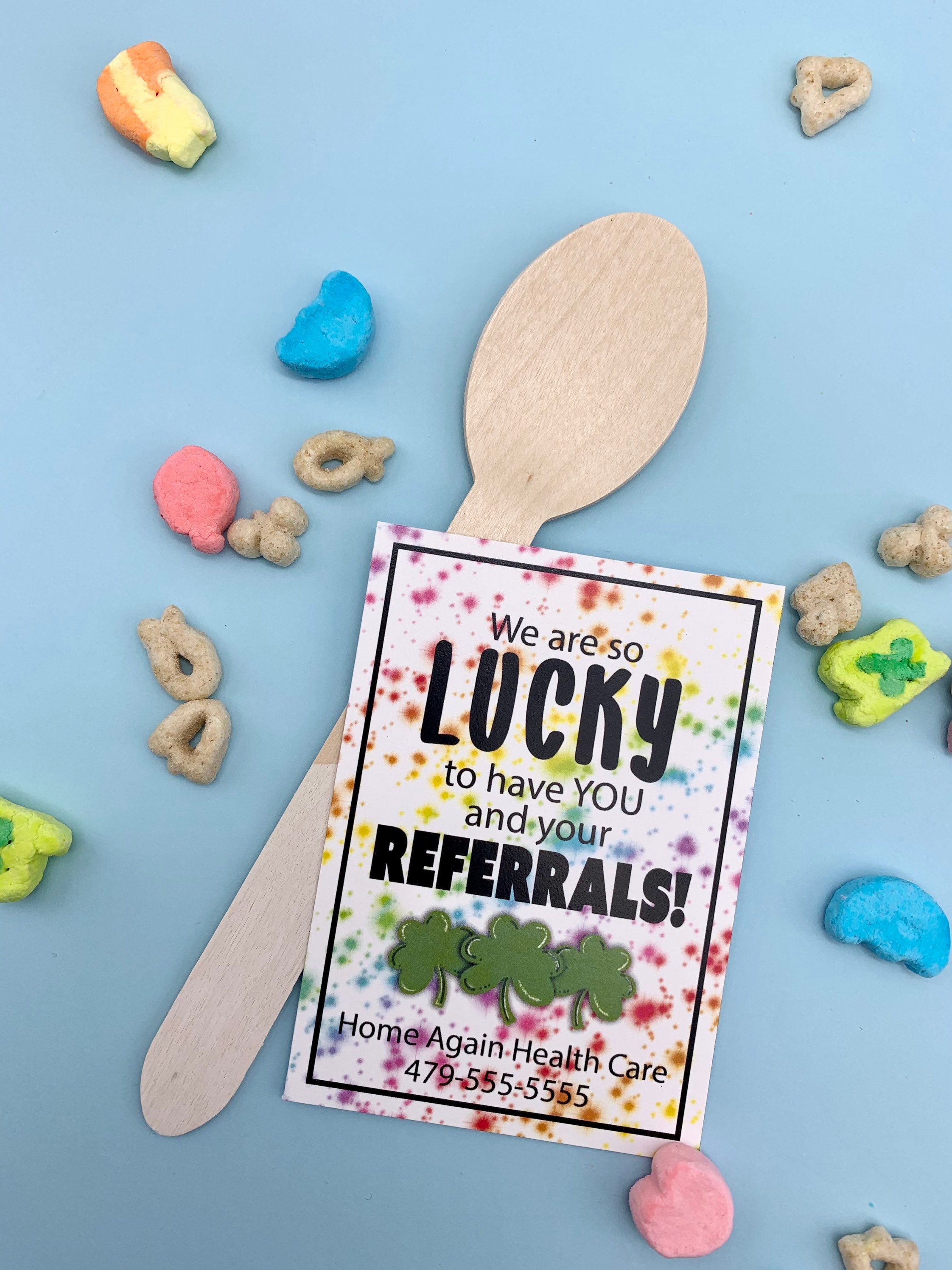 Editable - We Are so Lucky to Have You - Referral Gift Tags - Printable ...