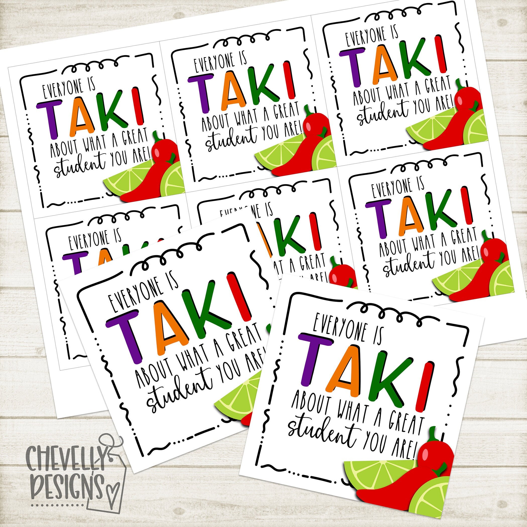 Taki food label