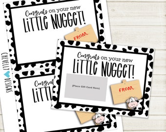 Printable 5"x7" Chick-fil-A Gift Card Holder | Instant Digital Download GC009