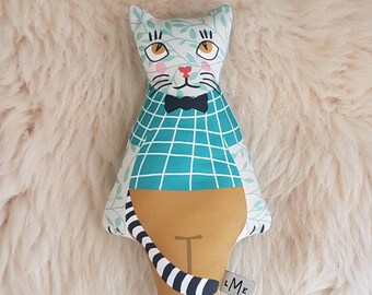 Doudou Chaton Etsy