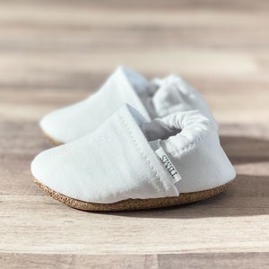 Trendy Baby Moccasins - White