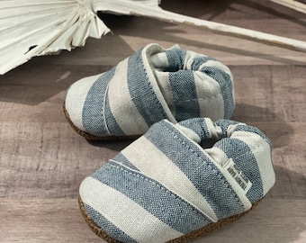Op bestelling gemaakte katoenen kunstleer baby baby peuter kinderschoenen mocassins gepersonaliseerde babycadeau, babyschoen, gepersonaliseerde babyslofjes