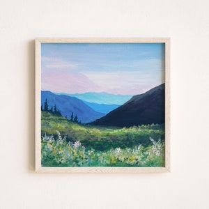 Guanella Pass Fine Art Print, "Mountain Breeze", Colorado Print, Guanella Pass, 8x8, 10x10, 12x12, 14x14, 16x16