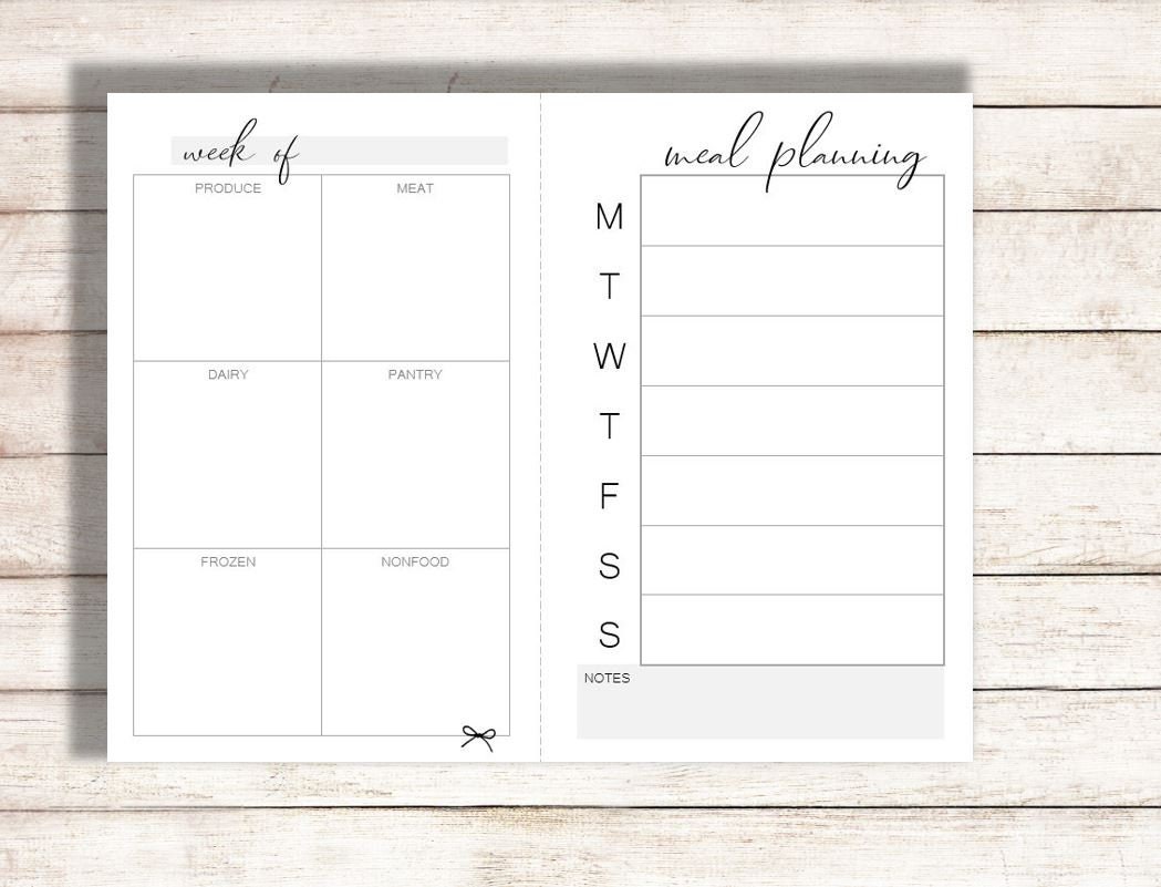It's just a graphic of Meal Planning Printable throughout basic This is a picture of Meal Planning Printable throughout basic