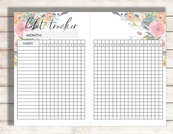 monthly habit tracker bullet journal month calendar editable habit tracker 2019 calendar editable monthly calendar tracker calendar