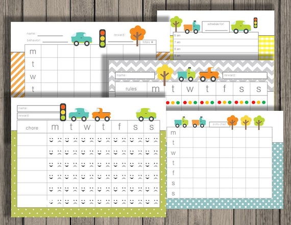 Behavior Schedule Charts