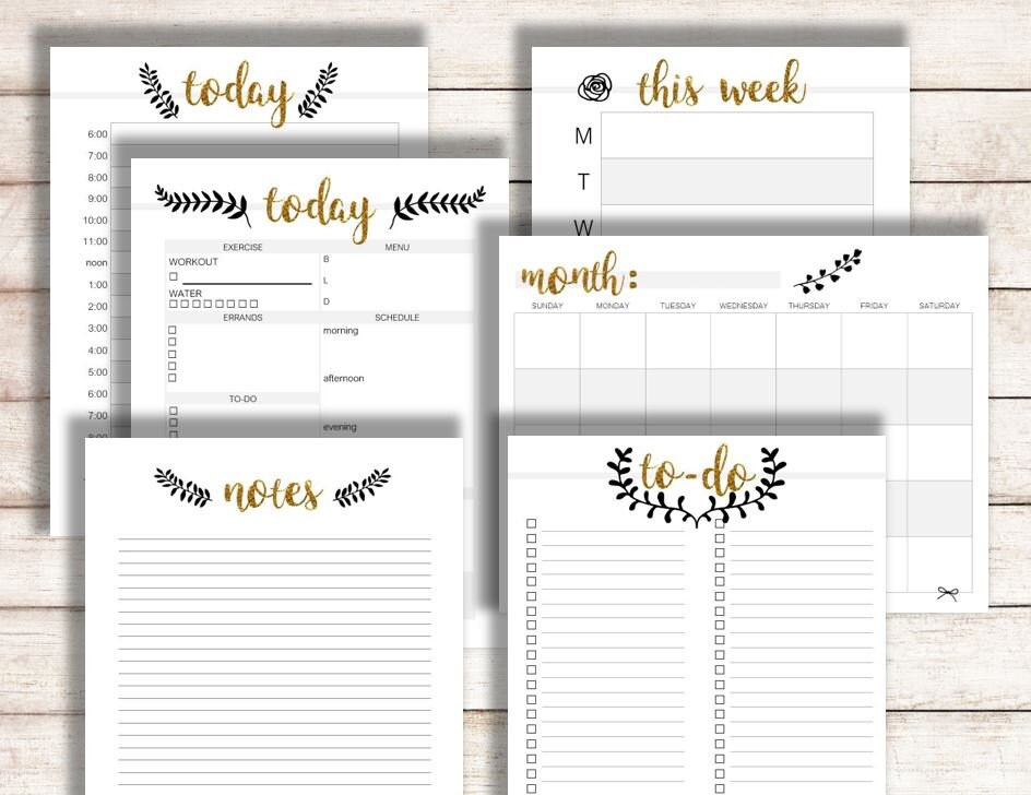 editable calendar printable daily calendar printable weekly daily calendar to print
