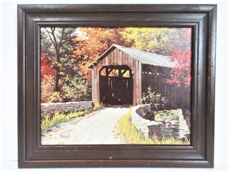 2 Vintage Wood Rectangular Frames Photo Picture Embroidery Wedding Frames Mid Century Art Lot Gallery Wall Hangings Frames