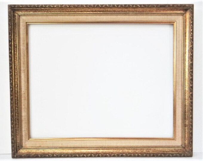 Large Gold Frame 16x20 Wood Frame Gold Gilt 24 Inch Picture Portrait