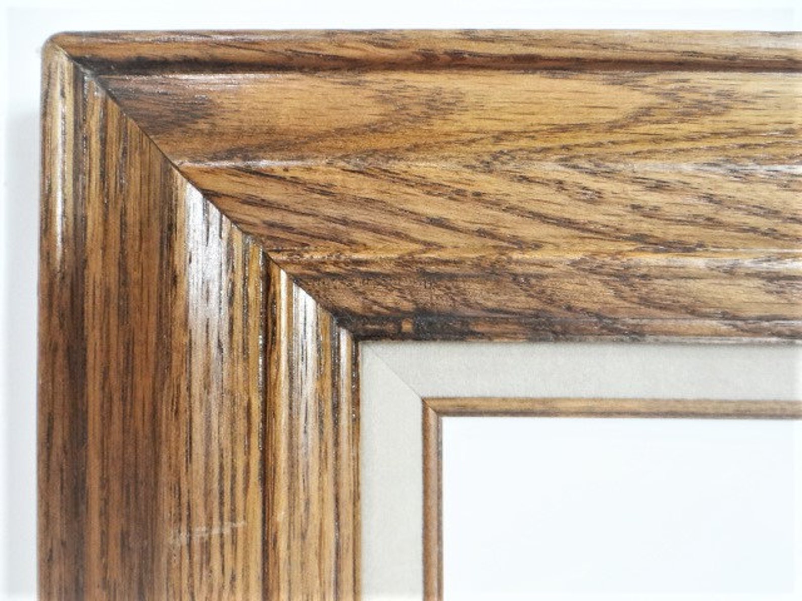 Vintage Large 12x16 Oak Frame Wood Frame 21 inch Art Painting Etsy