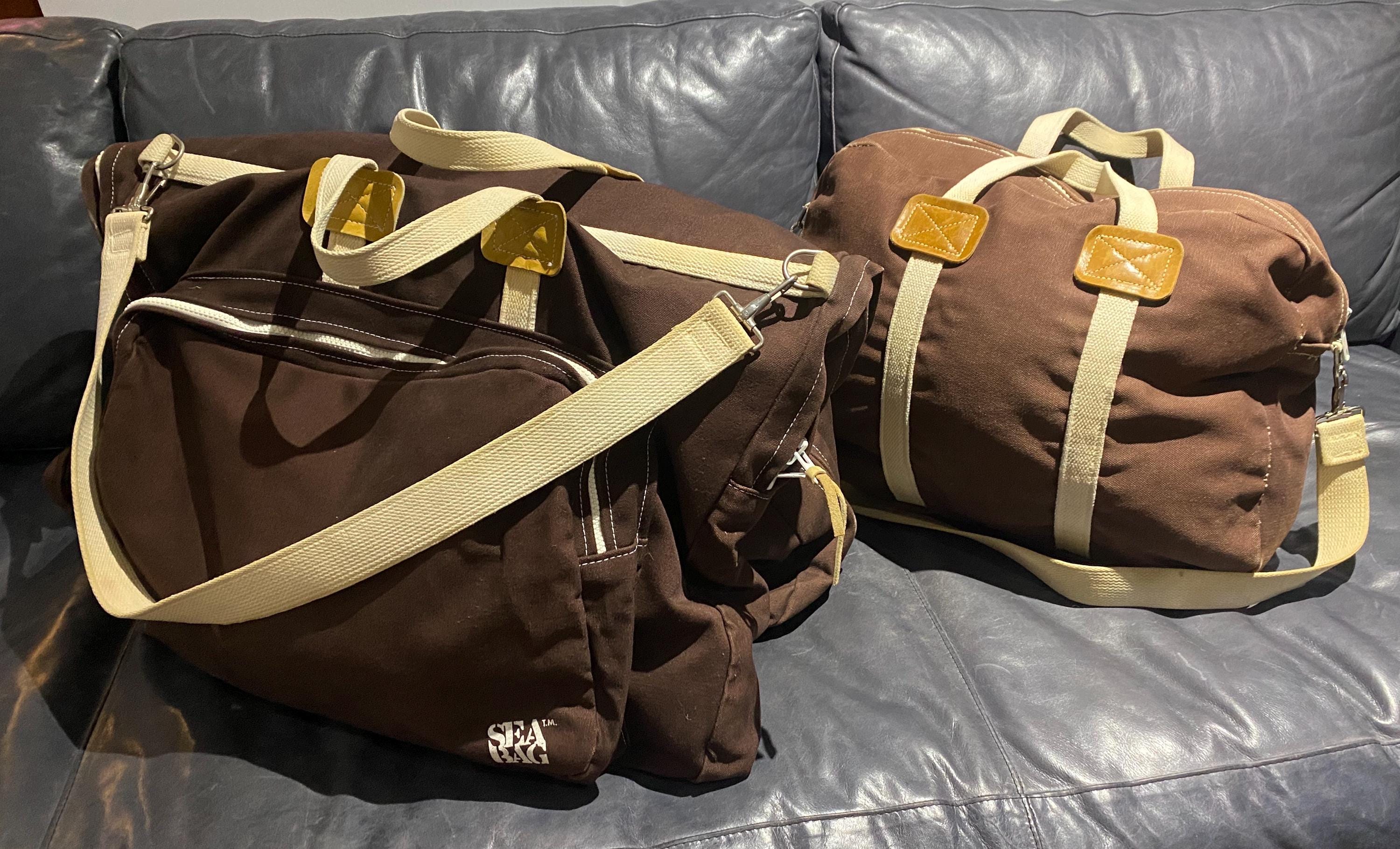 Vintage Suit Bag Combo Sea Bag Duffle - Etsy Canada