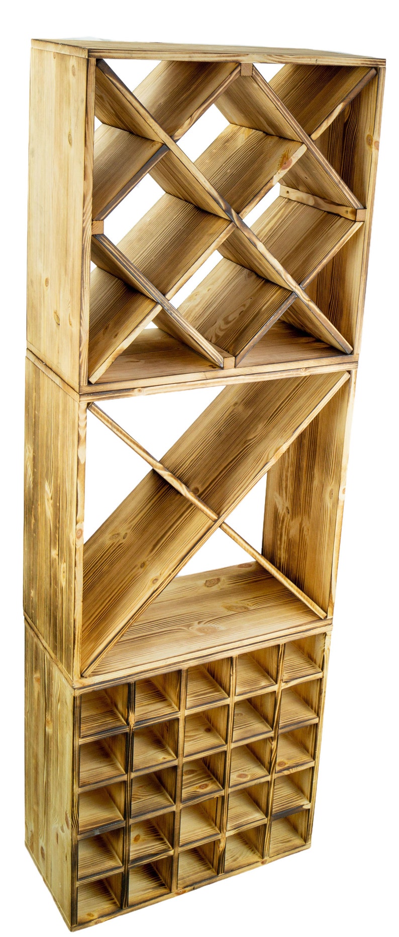 64.90 EUR/piece. large flamed wine rack 52 x 52 25er image 2