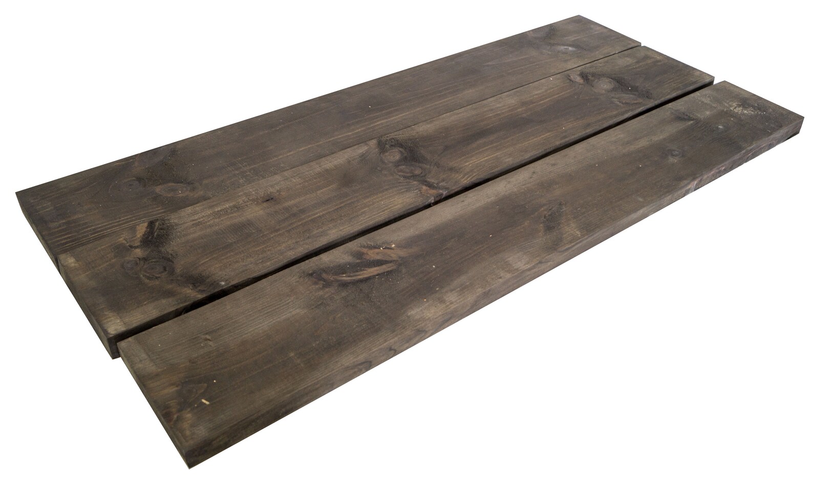 grande planche en bois noir las 100 cm x 145 cm épaisseur de  Etsy