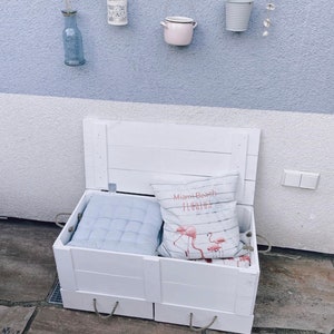 large white wooden chest Kalle white wooden box treasure chest storage box storage chest with drawers and lid