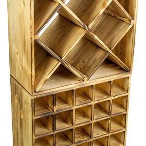 64.90 EUR/piece. large flamed wine rack 52 x 52 25er image 4